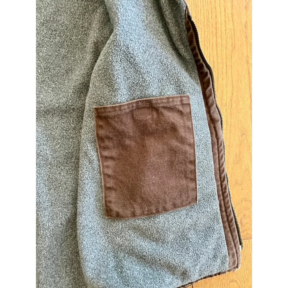 Vintage Carhartt V19 DKB Brown Sandstone Duck Vest Made in USA Men's 3XL Regular